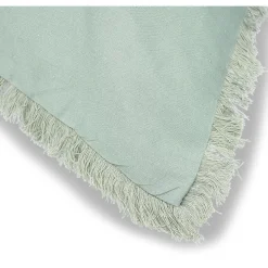Parure de lit 2 personnes 240x220cm vert uni < Gifi Discount