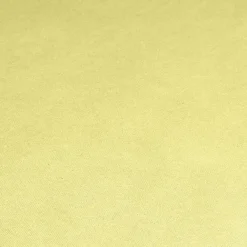 Parure de lit 1 personne 140x200cm avec taie polyester uni jaune