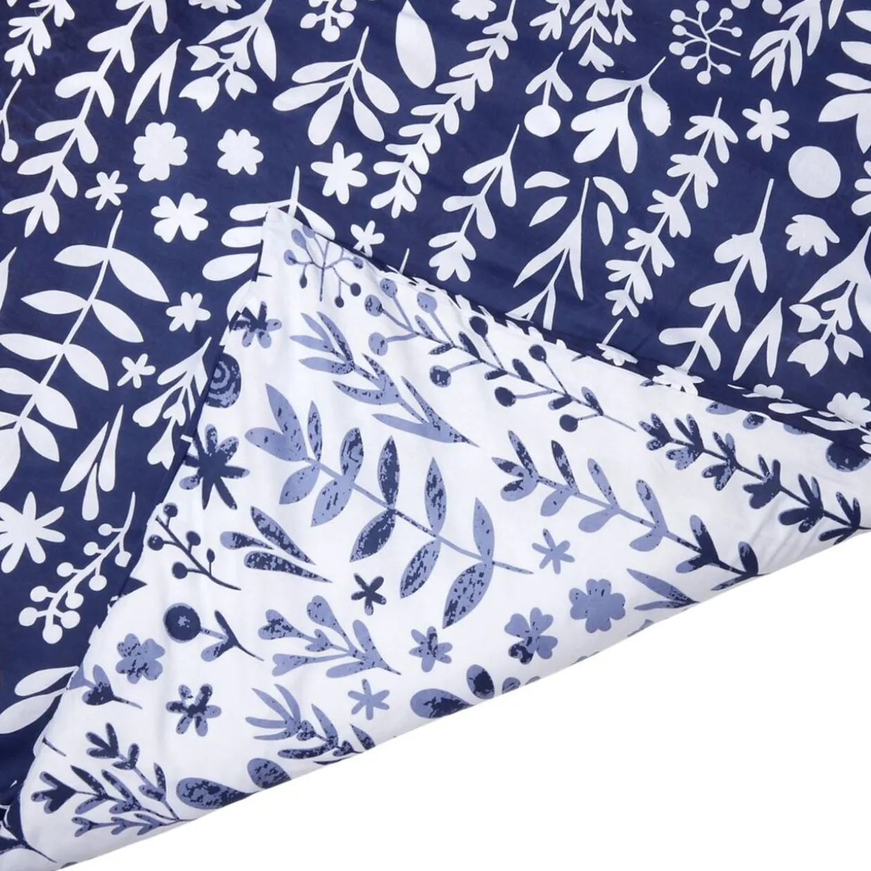 Parure de lit 220x240cm 2 personnes coton à motifs 3 pièces (6 modèles)