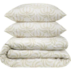 Parure de lit 220x240cm 2 personnes micro lavée à motifs (3 modèles) < Gifi Sale