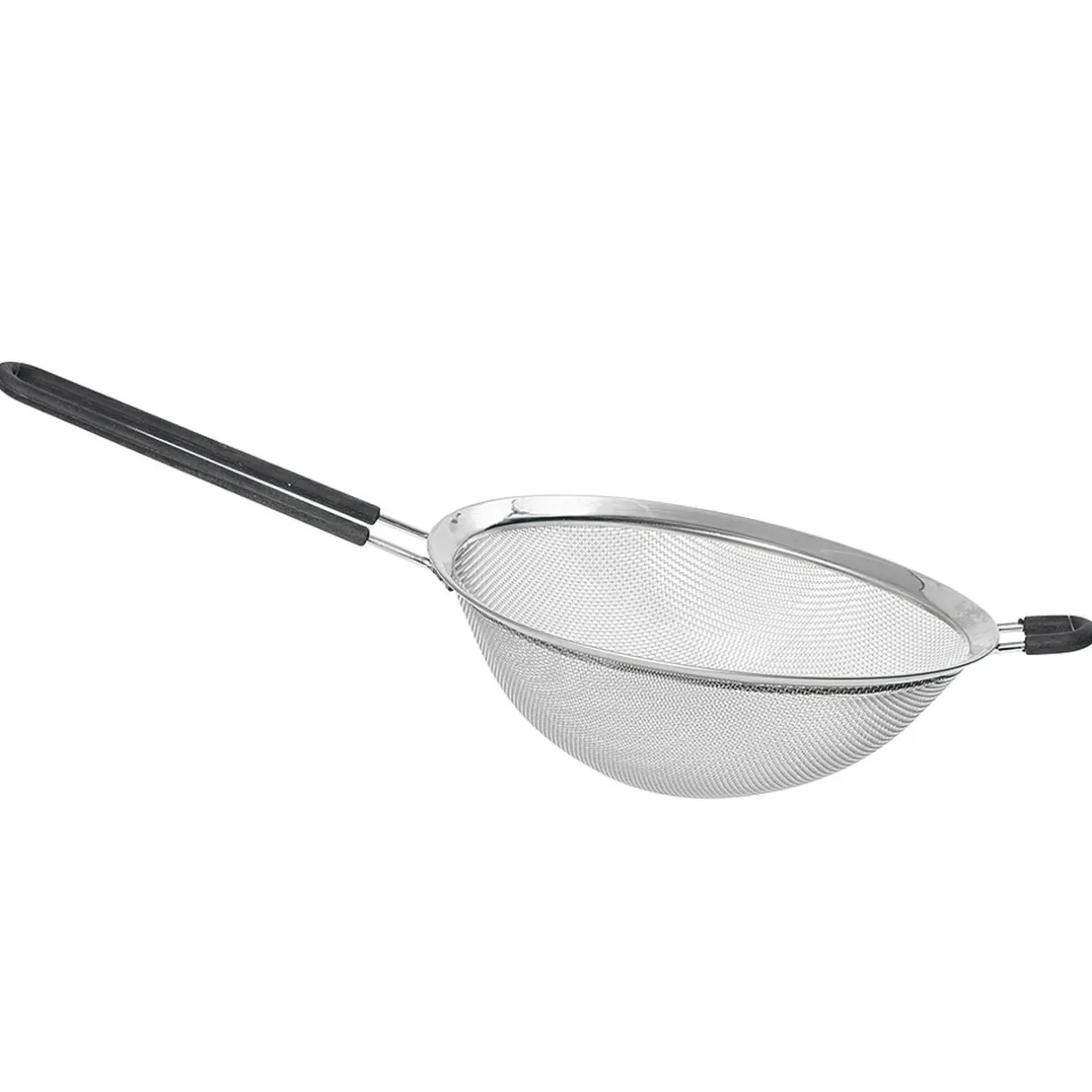 Passoire en inox à maille fine avec poignée en silicone < Gifi Hot
