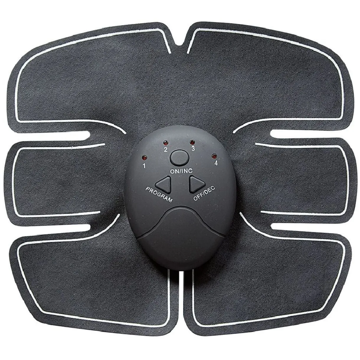 Patch électrostimulation musculaire bras et abdos sans fil < Gifi New