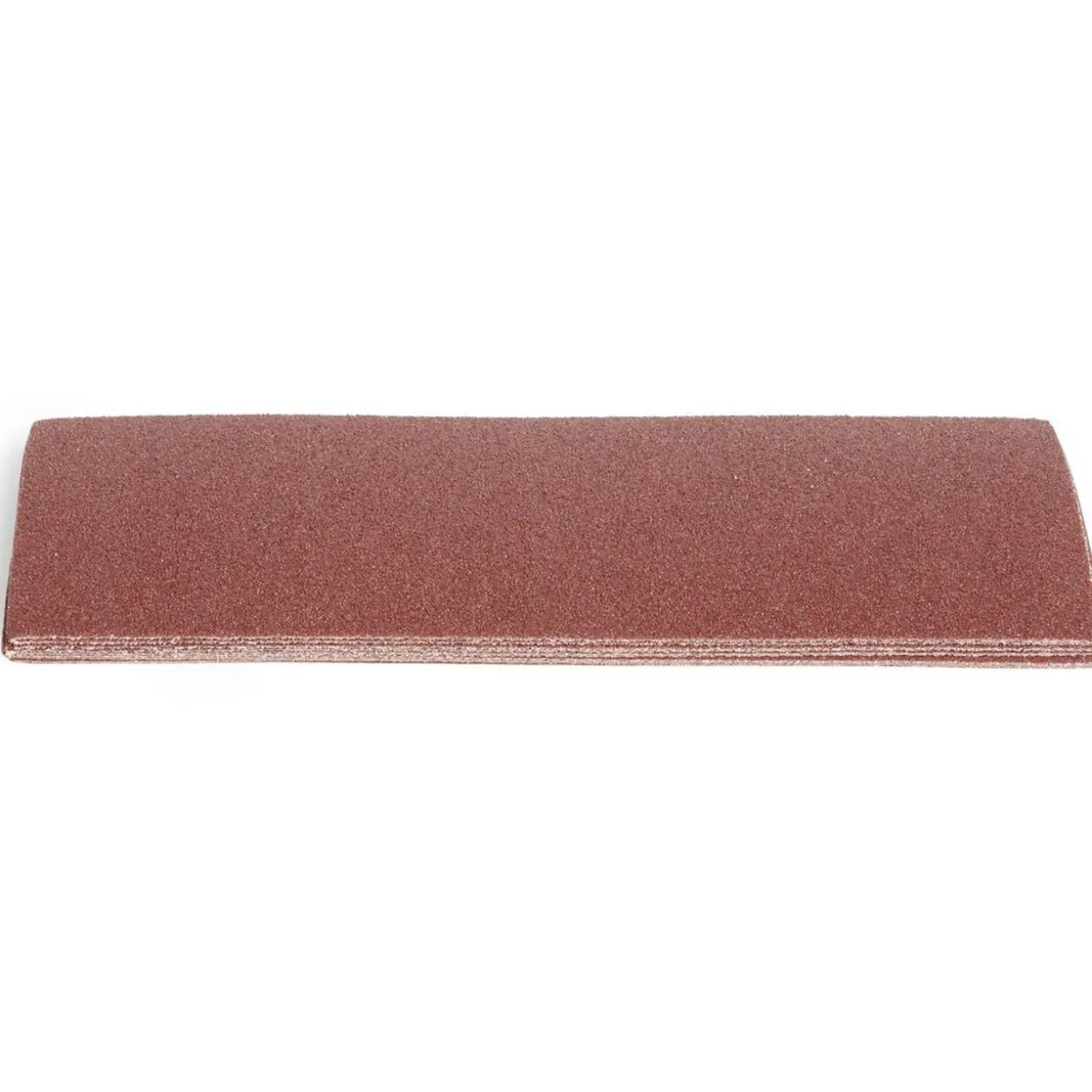 12 patins abrasifs en Corindon pour ponceuses vibrantes - 93 x 230 mm