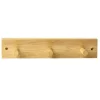 Patère bambou 3 têtes 29x7xH6cm