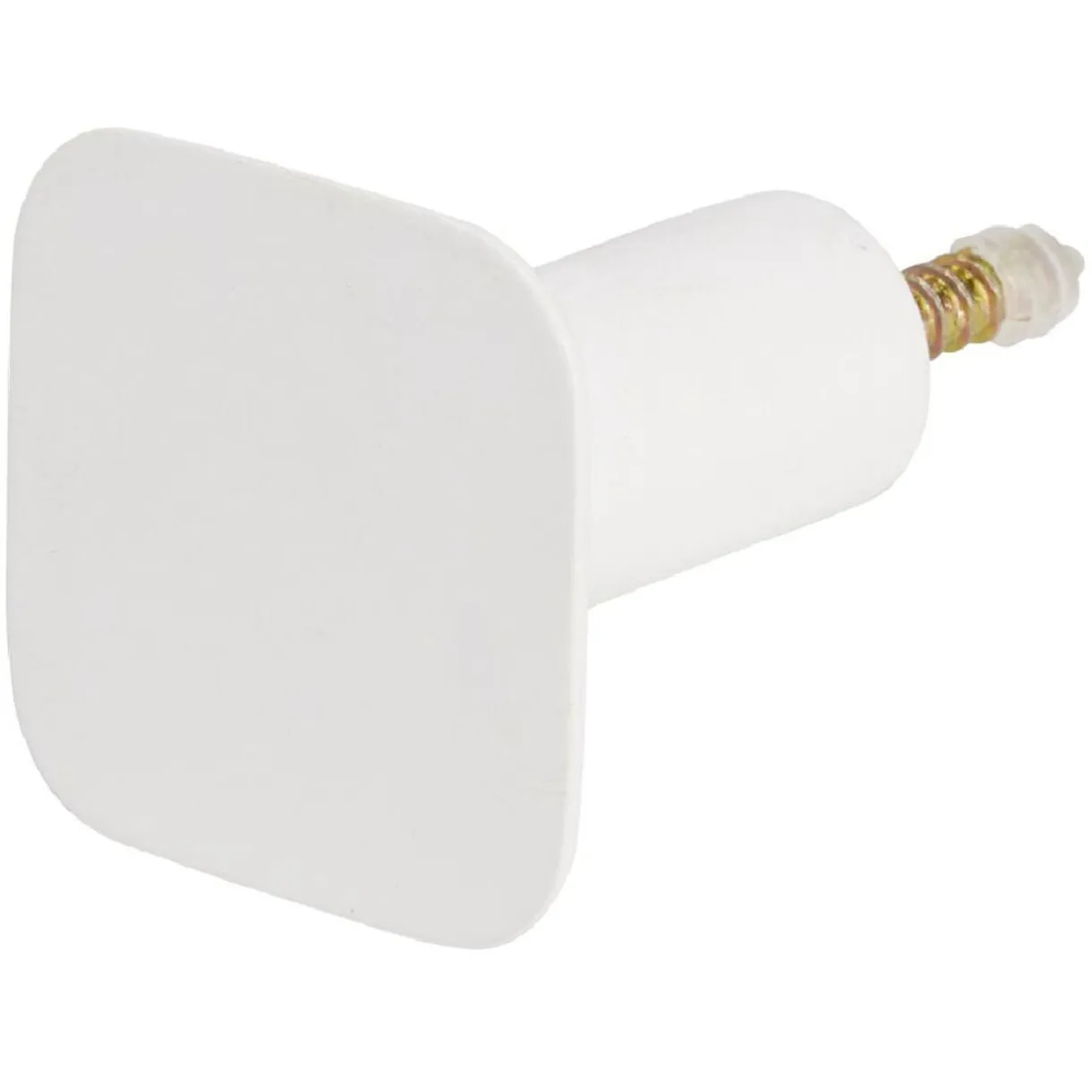 Patère murale carrée blanc polyrésine 4,3x4,3cm < Gifi Sale
