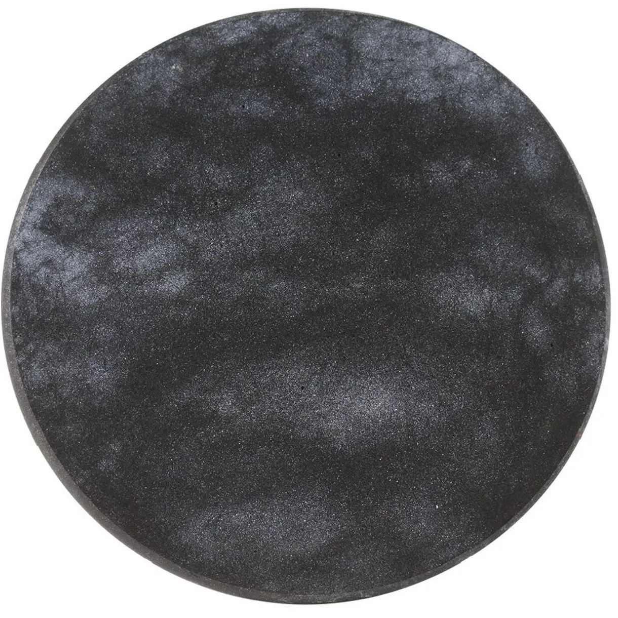 Patère murale ronde imitation marbre noir polyrésine Ø8cm < Gifi Online