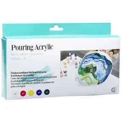 Peinture acrylique 6 couleurs < Gifi Outlet