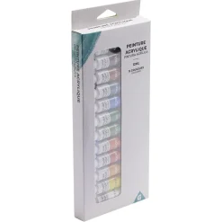 Peinture acrylique 12ml x12
