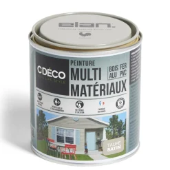 Peinture C'DÉCO tous supports 500ml marron satiné < Gifi