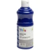 Peinture gouache bleu