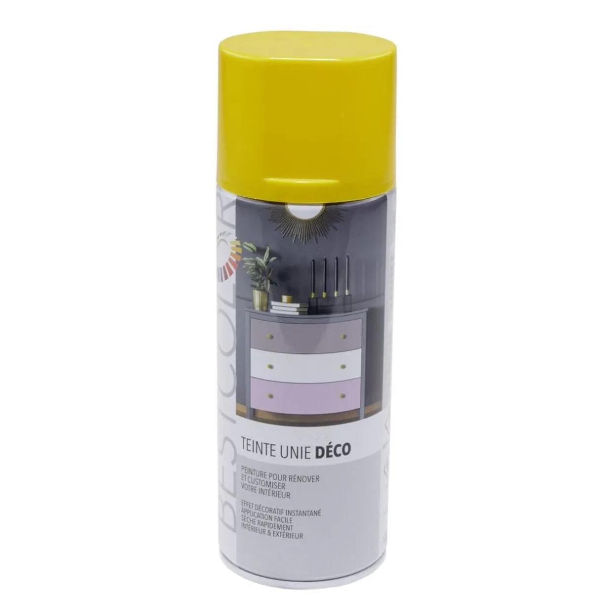 Peinture intérieur extérieur jaune tournesol 400ml < Gifi Clearance