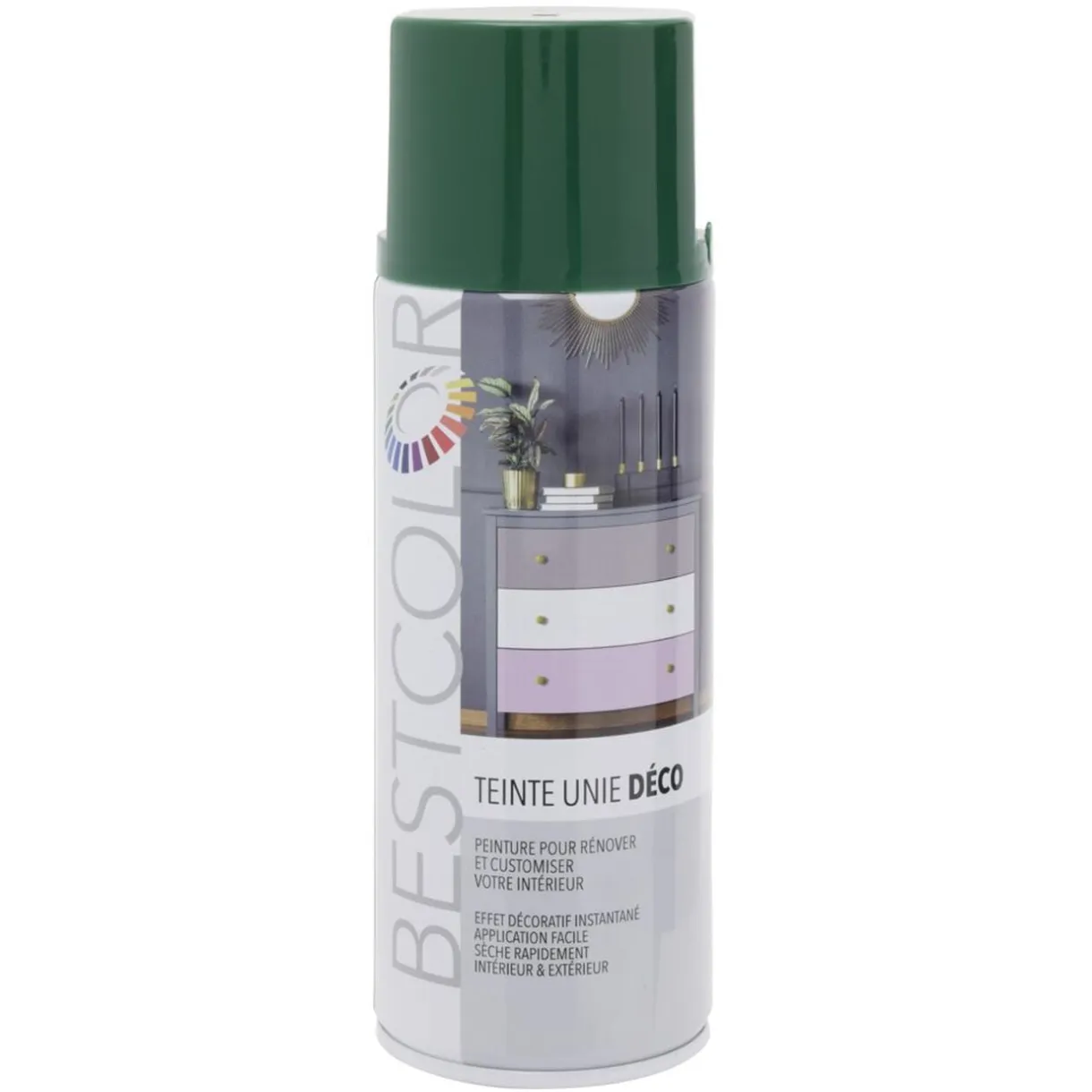 Peinture intérieur extérieur vert mousse 400ml < Gifi Online