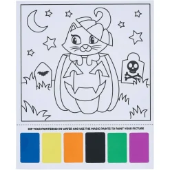 Peinture magique motif Halloween