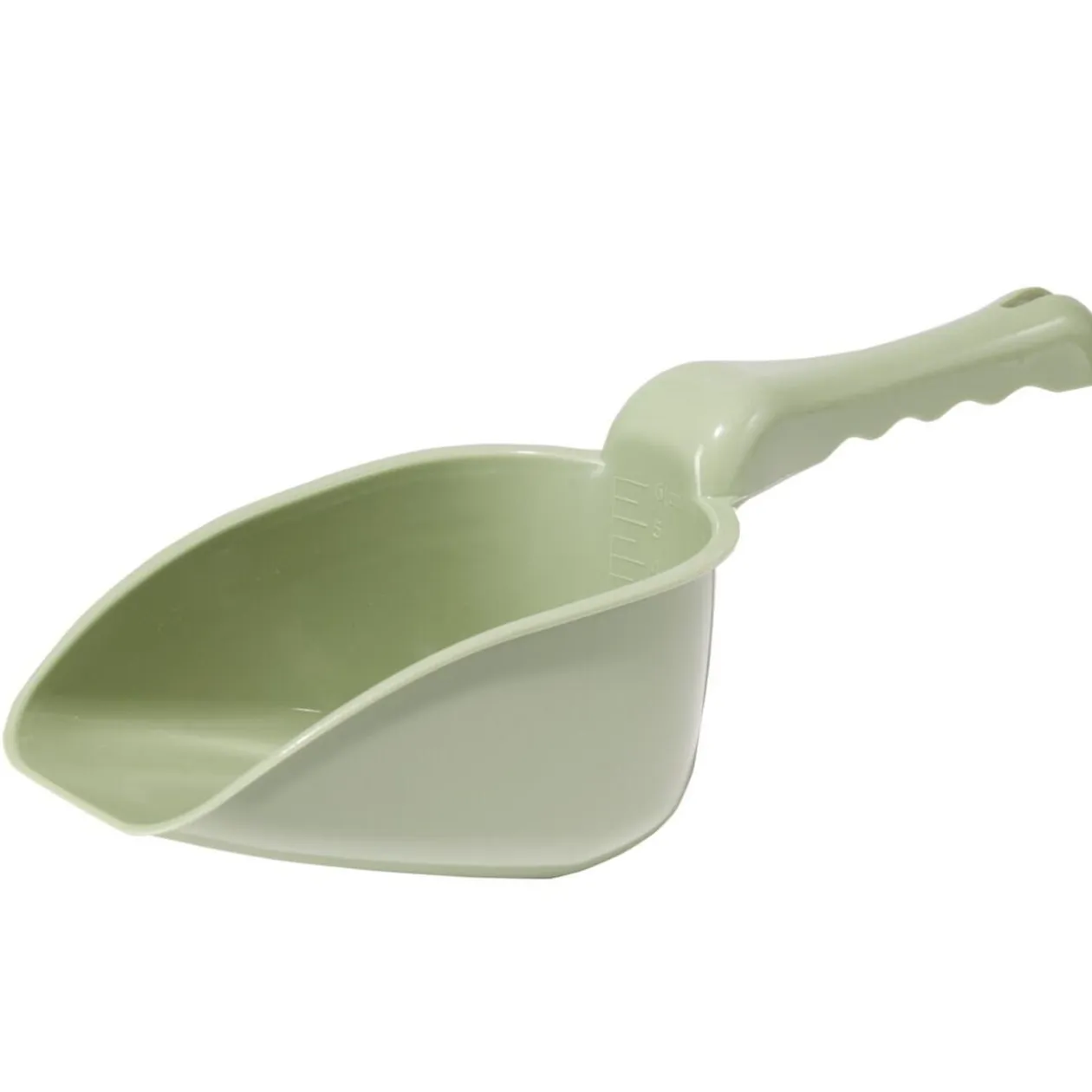 Pelle de rempotage plastique vert L28,5 cm