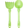 Pelle et râteau de plage plastique pailleté L30cm (3 modèles) < Gifi Clearance