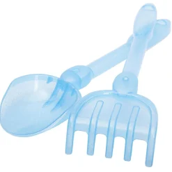 Pelle et râteau de plage plastique pailleté L30cm (3 modèles) < Gifi Clearance