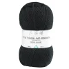 Pelote de fil à tricoter acrylique anti bouloche noir < Gifi Best