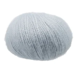 Pelote de fil à tricoter acrylique doux gris perle 50Gr < Gifi Best