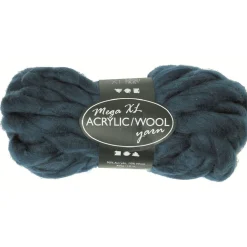 Pelote de laine 300g 15m bleu foncé