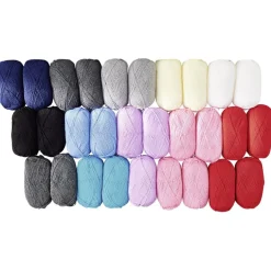 Pelote fil à tricoter acrylique 50g < Gifi Discount
