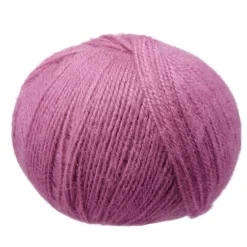 Pelote fil à tricoter acrylique et laine Cantate 50 rose < Gifi Outlet