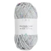Pelote fil à tricoter tweed épaisse acrylique et viscose gris 200g < Gifi New