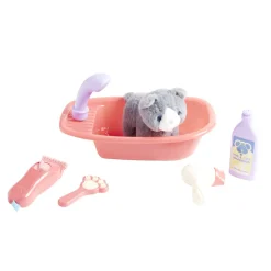 Peluche animal avec baignoire et accessoires < Gifi Best