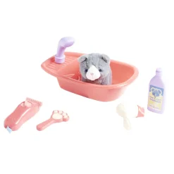 Peluche animal avec baignoire et accessoires < Gifi Best