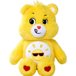 Peluche Bisounours assis multicolores 28x26xH35cm (6 modèles)