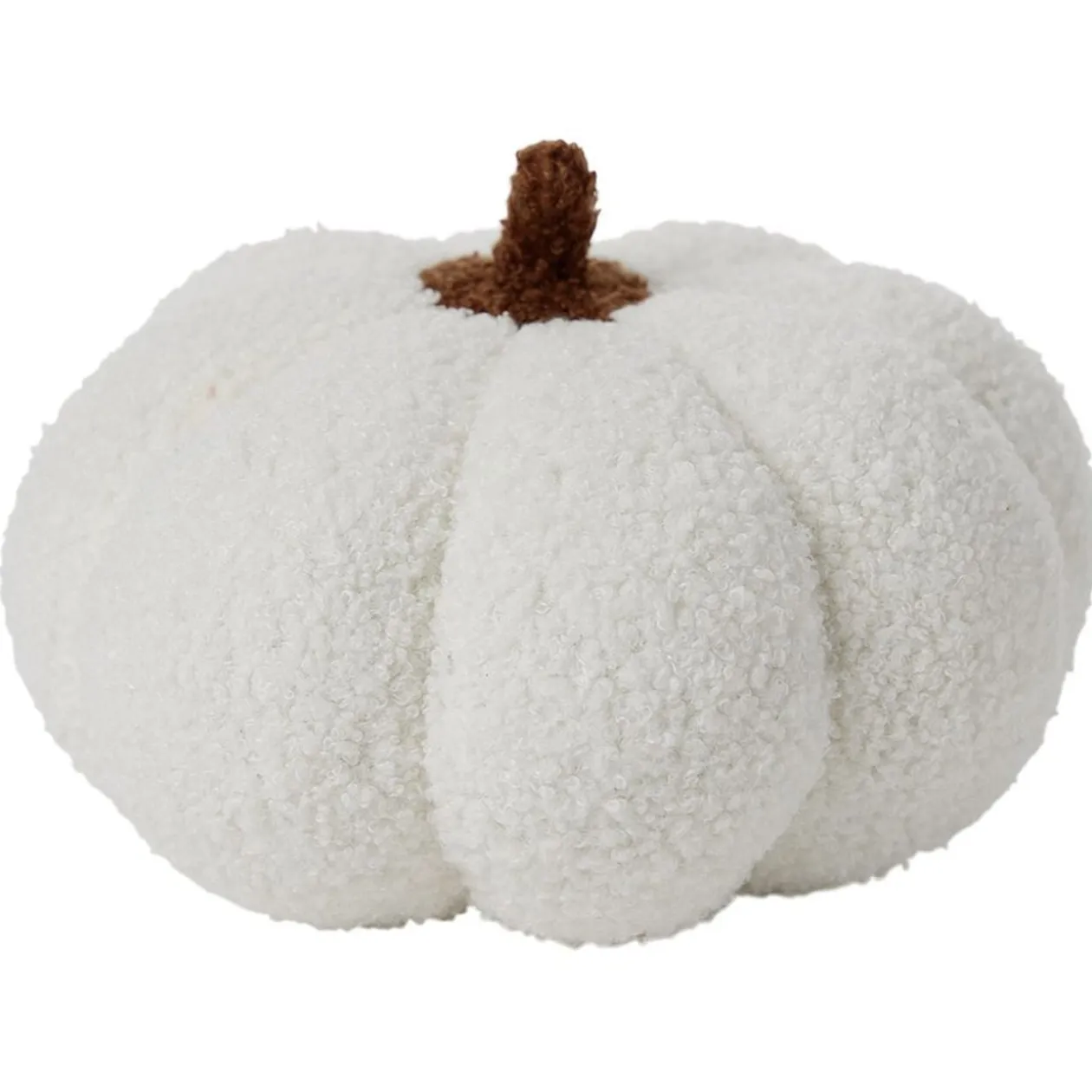 Peluche citrouille Ø20cm bouclette (5 modèles)
