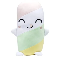 Peluche kawaii chamallow multicolore L40cm < Gifi Online