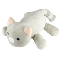 Peluche lestée animaux L43cm (3 modèles)