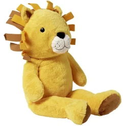 Peluche lion polyester 100x40x30cm jaune < Gifi Outlet