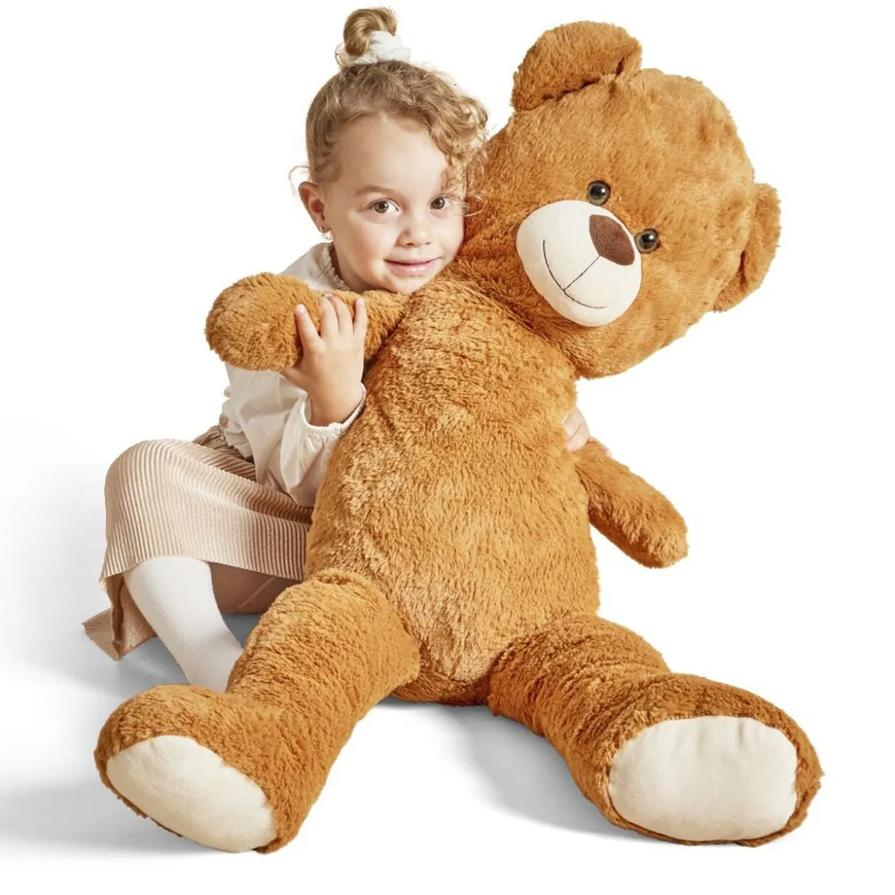 Peluche ours XXL 38x28xH100cm