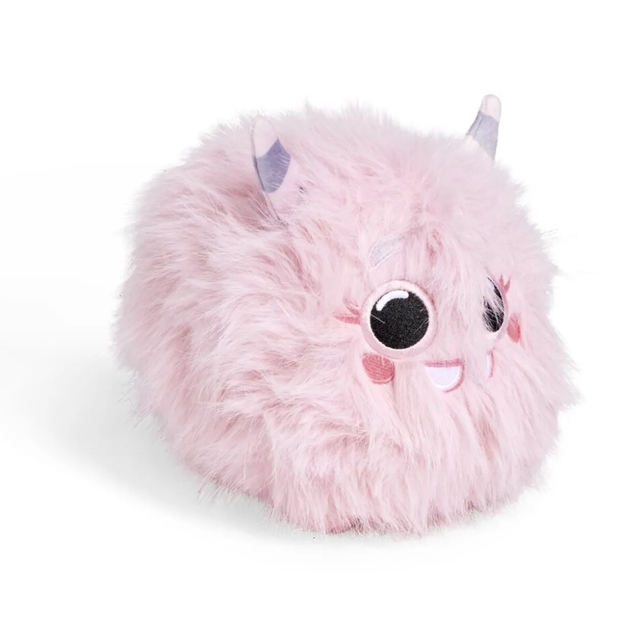 Peluche yéti ronde 24x17xH20cm (2 modèles)