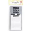 Pense-bête magnétique 50 feuilles mémo + crayon < Gifi Sale