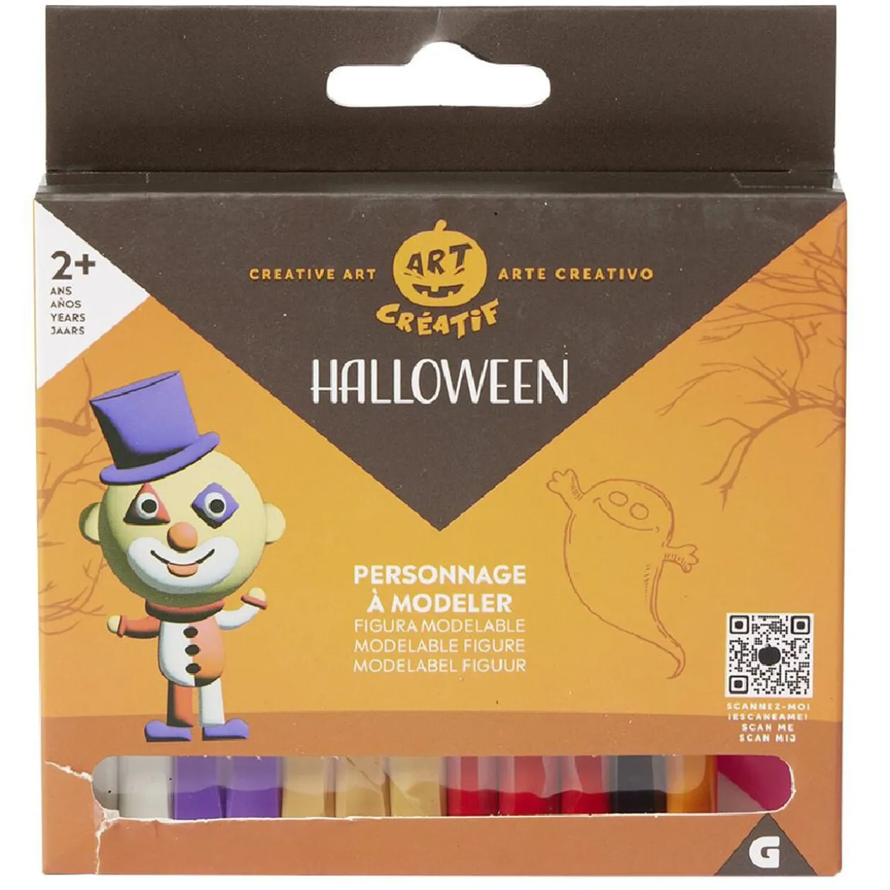 Personnage Halloween à modeler