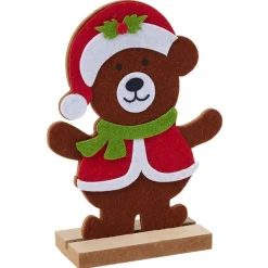 Personnage à poser bois et feutrine H18cm (4 modèles) < Gifi Best