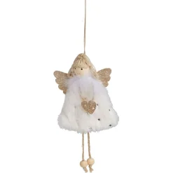 Personnage à suspendre blanc et doré - 4 modèles < Gifi Outlet