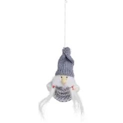 Personnage à suspendre gris et bleu - Fille/Père Noël/Ange < Gifi Hot