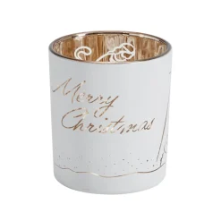 Photophore de Noël ajouré scène nativité Merry Christmas Ø7xH8cm (2 modèles) < Gifi Best