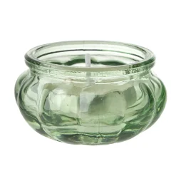 Photophore rond en verre gris Ø6xH3cm < Gifi