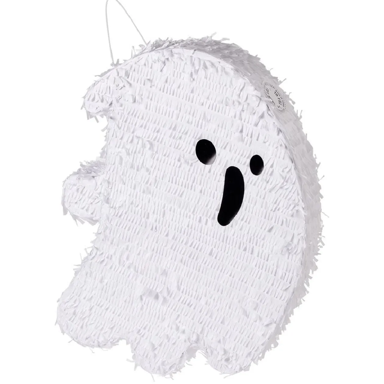 Piñata fantôme blanc 50xH30cm