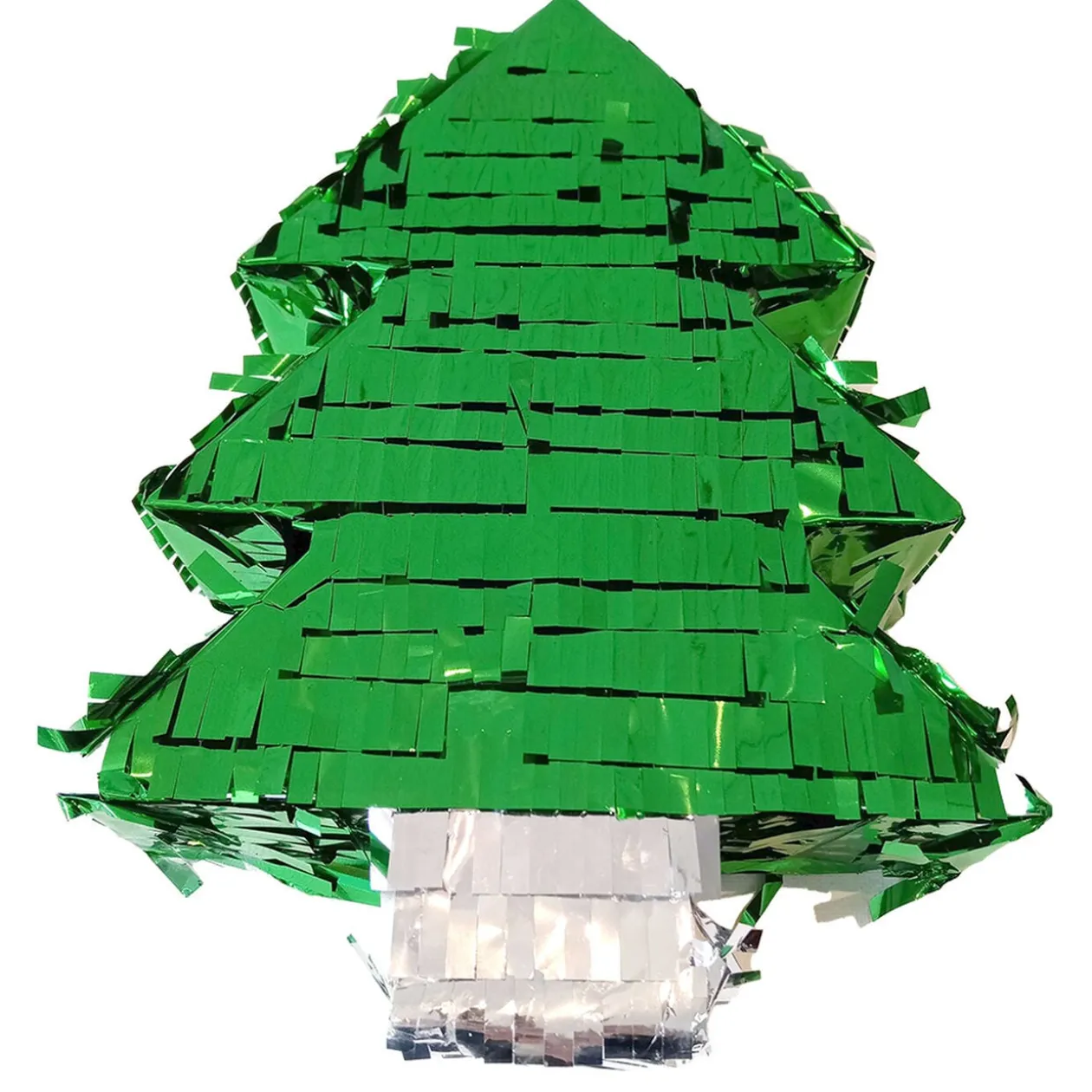 Piñata forme sapin de Noël vert H25cm