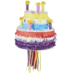 Piñata gâteau d'anniversaire en carton