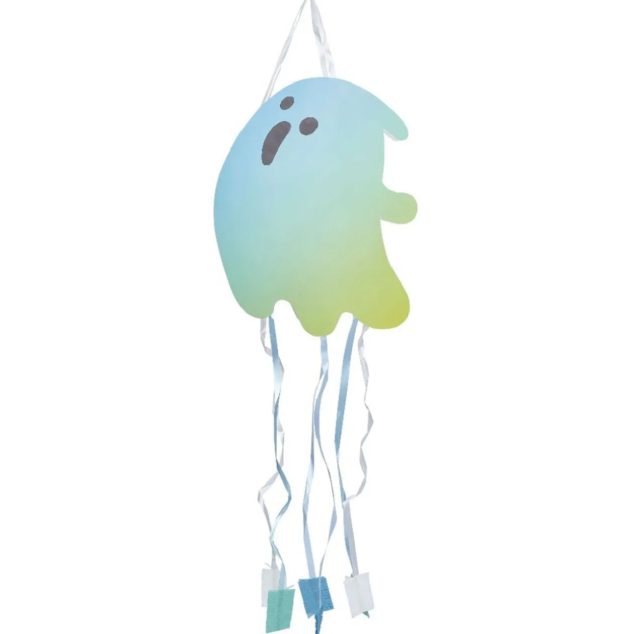 Piñata pliable Halloween fantôme bleu