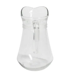 Pichet avec anse et bec verseur 1L verre transparent < Gifi Hot
