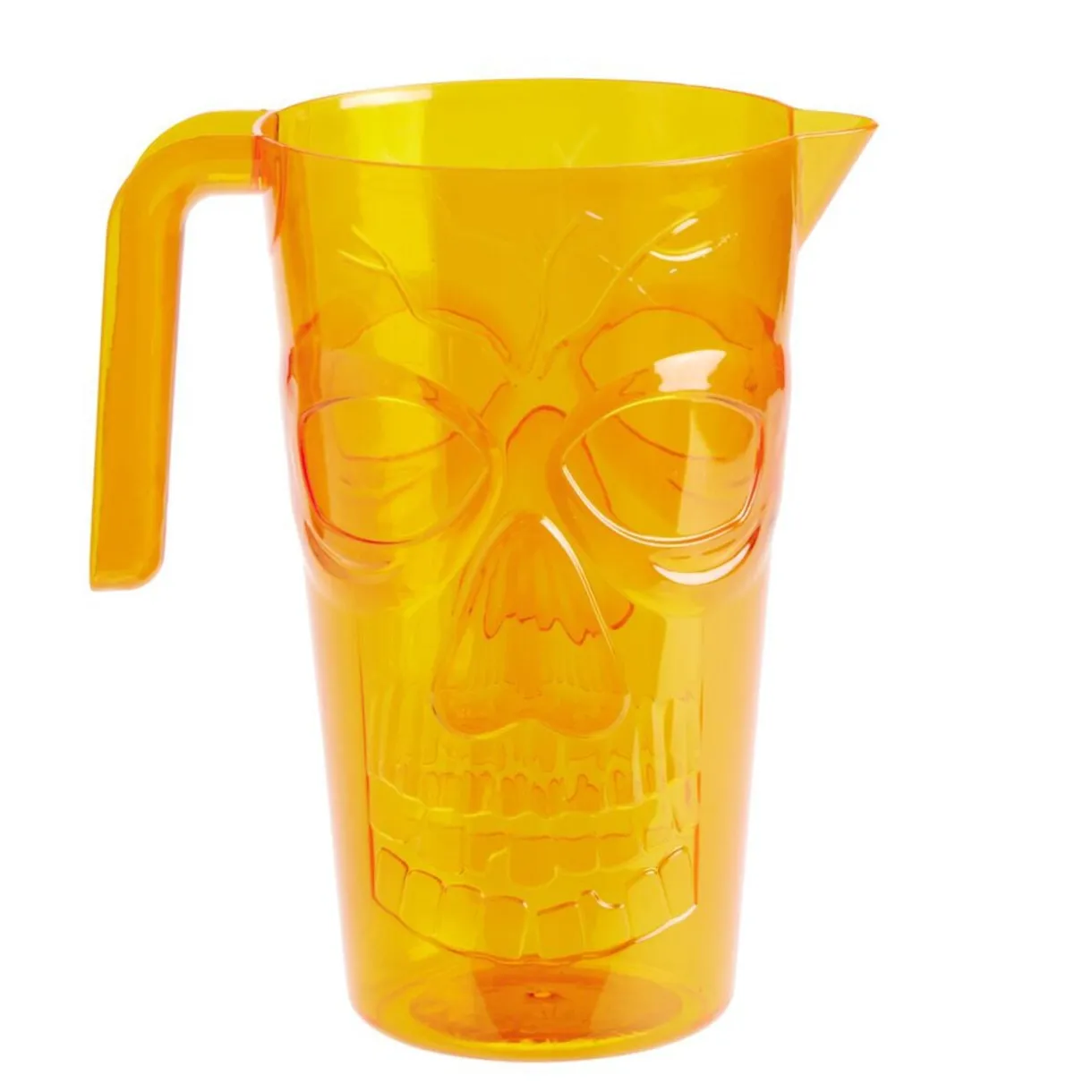 Pichet Halloween forme tête de mort Ø12xH17cm (2 modèles) < Gifi Best