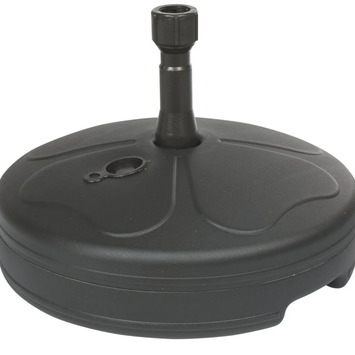 Pied de parasol rond à remplir 20L noir < Gifi Outlet