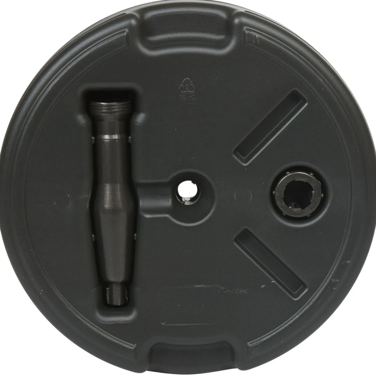 Pied de parasol rond à remplir 20L noir < Gifi Outlet